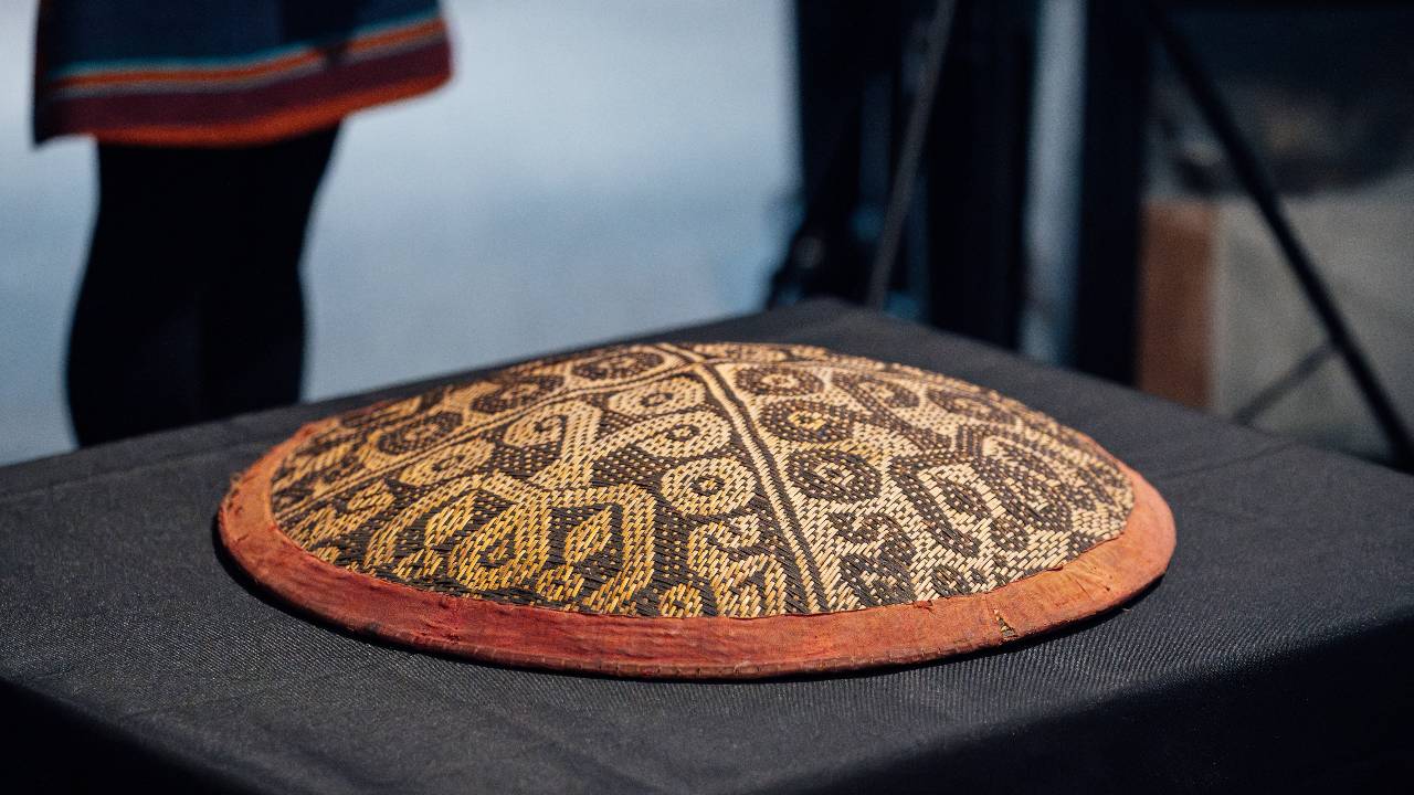 Rattan Woven Art